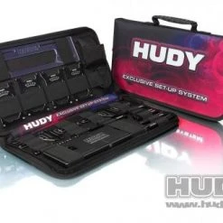 Hudy Complete Set Of Set Up Tools + Carry Bag - For 1:10 Touring Cars