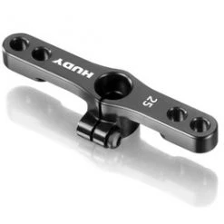 Hudy Alu Clamp Throttle Servo Horn - Futaba, Savx - 2-Hole - 25T