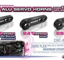 Hudy Alu Servo Horn 1/8 Off-Road Hitec - 24T