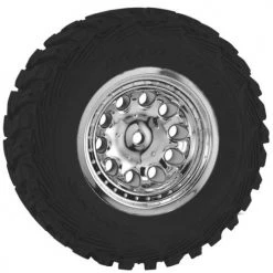 RPM Revolver Chrome Wheels - Slash 2WD Rear / 4x4 Front Or Rear